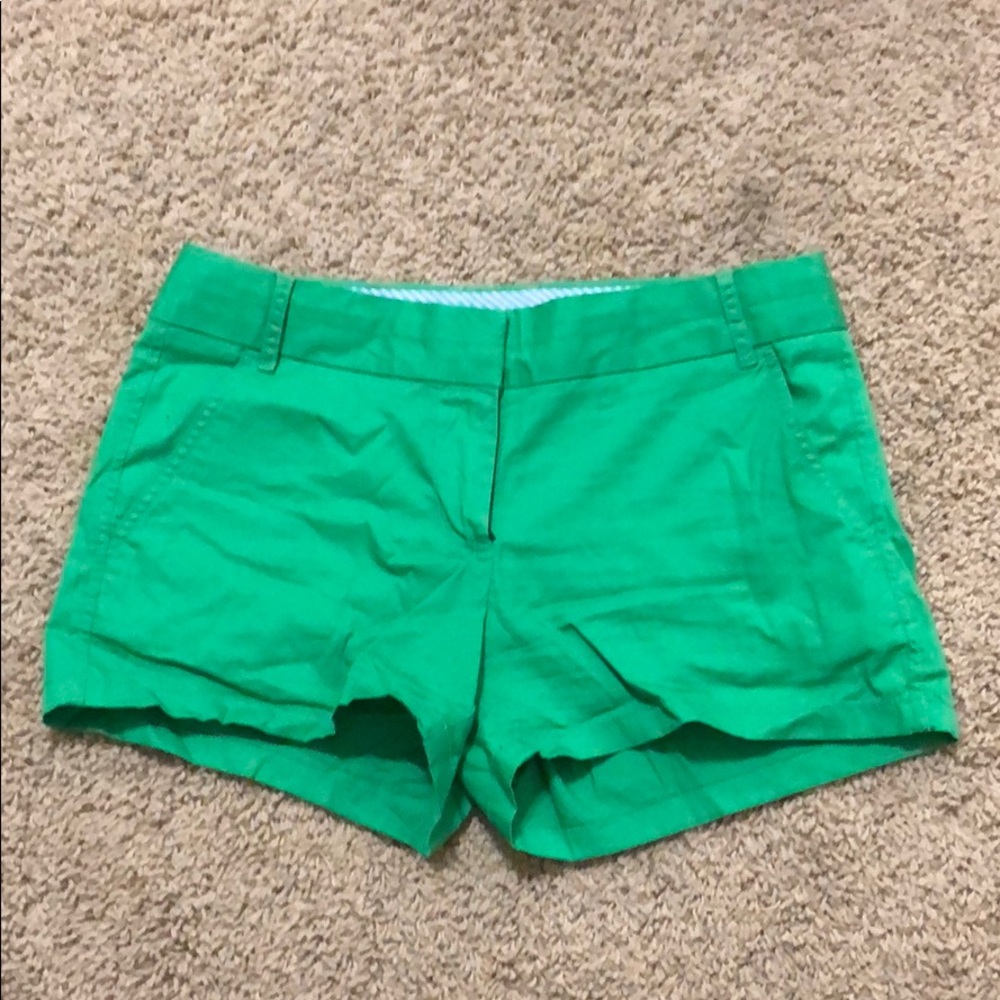 J Crew Factory 3 1/2” Chino Short Green